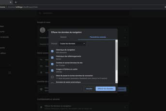 Navigateur web : comment supprimer vos données de navigation ?