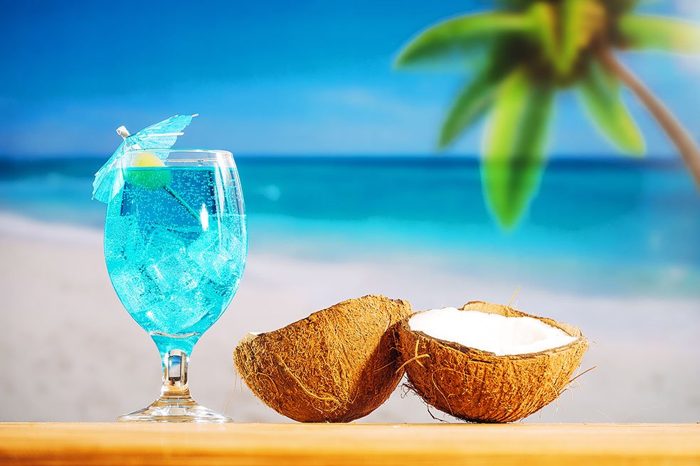 Recette Blue Hawaiian