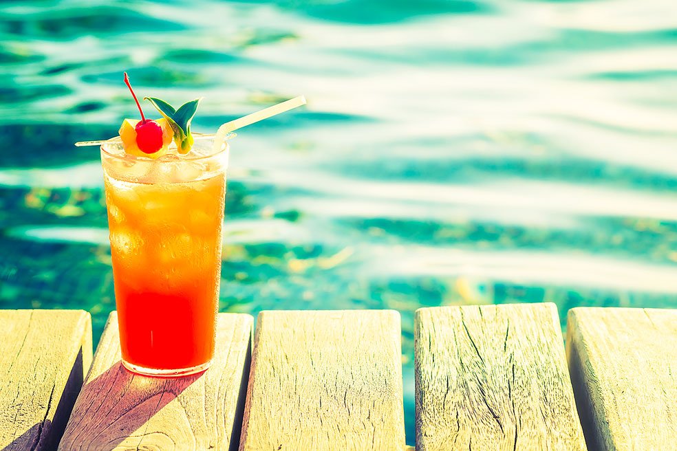 Recette Malibu Sunrise