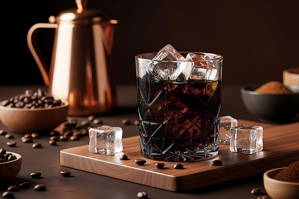 Recette Black Russian.