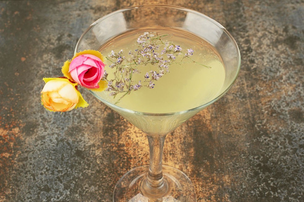 Recette Elderflower Spritz.