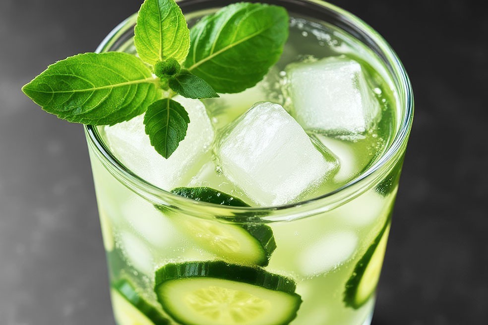 Recette Virgin Cucumber Cooler.